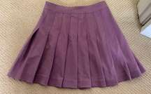 Purple Tennis Skirt