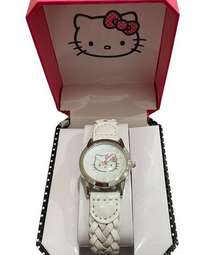 Sanrio Braided Band Watch White New in Box