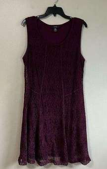 Alfani purple xxl dress