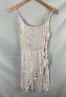 NWT Row A Floral Wrap Dress Size XS