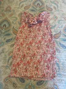 Floral Strapless Mini Dress