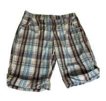 Gitano Plaid Bermuda Shorts, SZ 4