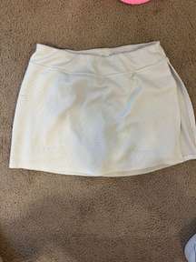 White Tennis Skort