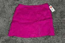 New with tags Olivaceous Tina Mini Slip Skirt Festival Fuchsia size Medium