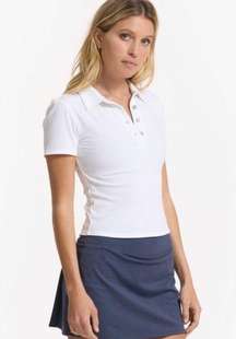 Vuori Pose Fitted Rib Polo