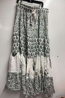Boho New INDUSTRY REPUBLIC CLOTHING Floral Tiered Maxi Skirt Size Medium Women’s