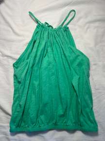 Green  Halter Tank