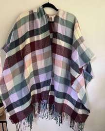 Jessica Simpson sweater poncho