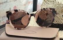 New Tod’s 54mm Round Cat Eye Sunglasses