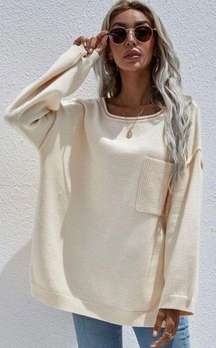 Oversized Pocket Sweater