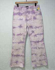 Lee Smiley x Tie Dye High Waist Flare Jeans Special Edition