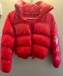 Red Puffer Jacket