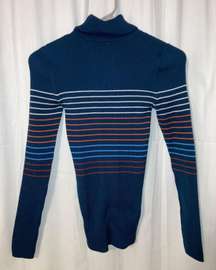 Navy Blue TurtleNeck Mockneck