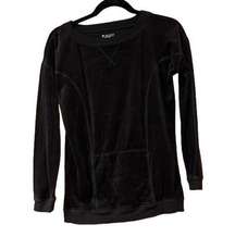 Tek Gear Black Velour Shirt XS