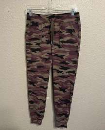 Zyia Active Camo Joggers Size Small Drawstring