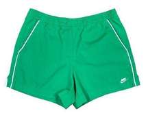 Nike Green/White Running Shorts