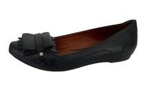 Elizabeth and James Gavin Leather Loafer Flats Black Size 6