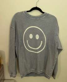 corded sweatshirt