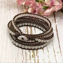 Victoria Emerson Beaded Wrap Bracelet