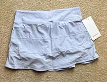 NWT  Pace Rival Skirt Skort Light Blue 6 Tall