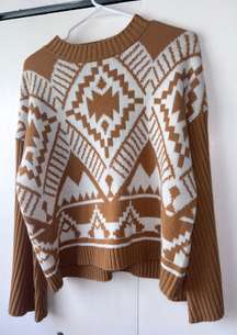 Retro Aztec Sweater