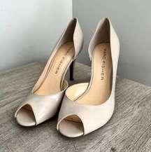 Marc Fisher Nude Patent Leather Pumps