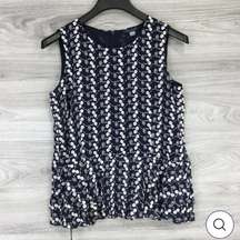 Tommy Hilfiger Embroidered Sleeveless Top NWT - M