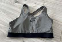 Grey  Sports Bra