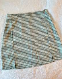 Gingham Skirt