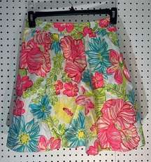 Lilly Pulitzer floral skirt