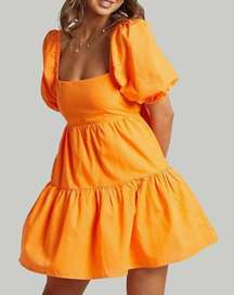 Orange Game Day Dress