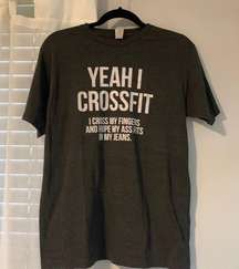 Funny CrossFit T-shirt size Medium