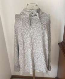 Reaction Kenneth Cole gray funnel neck sweatshirt XL