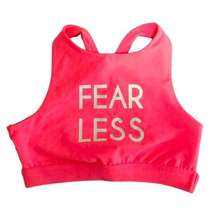 Aerie Fearless pink sports bra. Size small