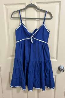 Blue Blow Dress