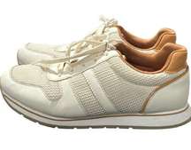 Banana Republic S663148-00 Cream Sneakers Walking Running Shoes Size 9