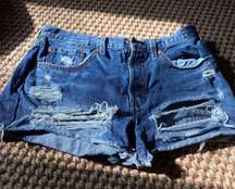 501 High-Waisted Shorts