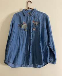 Northern Reflection Button Shirt Large 