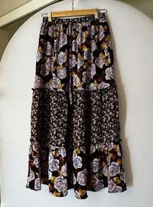 Floral Maxi Skirt