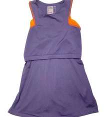 Lucky In Love Purple Tennis + Sports Bra Athletic Top