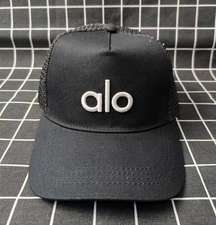 ❤ALO Yoga❤DISTRICT TRUCKER HAT❤Black hat