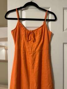 sun Dress Orange