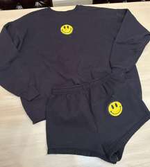 Smiley Face Sweat Set