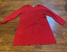 Carols Hochman Red Sleep Shirt