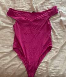 Pink Zara body suit