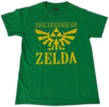 Legend of Zelda Triforce Logo Link - Nintendo Shirt