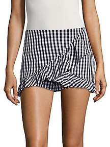 Gingham Skort