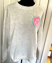 NWT Love Streak “Happy Face/Good Day” Sweatshirt