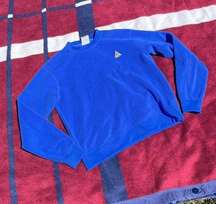 Nike ACG Royal blue fleece long sleeve crewneck sweater 
Tagged S small