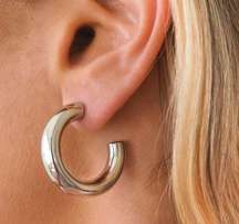 House of Harlow 1960 Chunky Hoop earrings